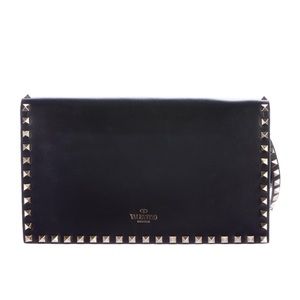 Valentino Rockstud Flap Clutch
